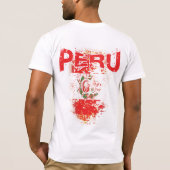 Peru Rough T Shirt - InKa1821 Label (Achterkant)