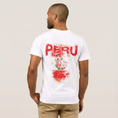 Peru Rough T Shirt - InKa1821 Label (Achterkant volledig)