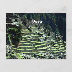 Peru Ruins Briefkaart