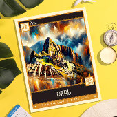 Peru |  schilderij briefkaart