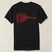 Peru Shirt Logo Marca Peru Nazca Lines (Design voorkant)