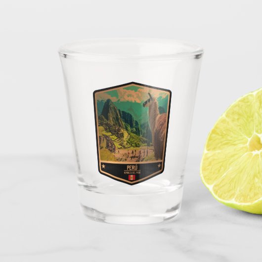 Peru Shot Glas (Voorkant)