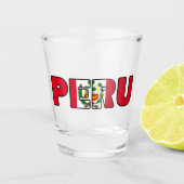 Peru Shot Glas (Voorkant)