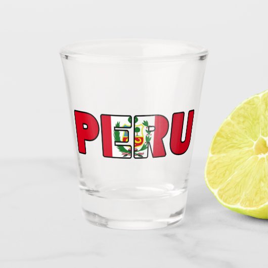Peru Shot Glas (Voorkant)