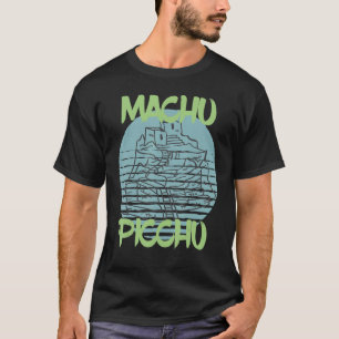 Peru Souvenir Machu Picchu Ruined city South Ameri T-shirt