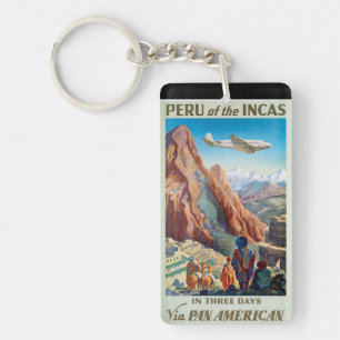 Peru souvenirs sleutelhanger