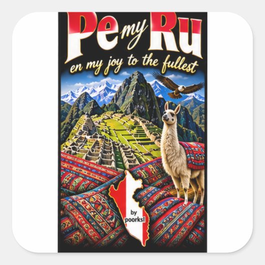 Peru Sticker (Voorkant)