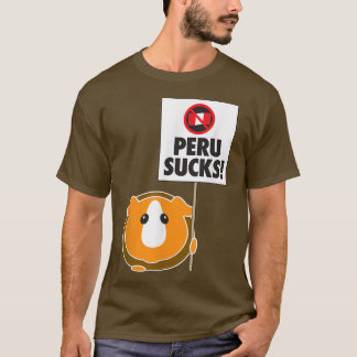 Peru Sucks Guinea Pig T-shirt
