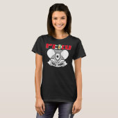 Peru Table Tennis Support Peruvian Ping Pong Tea T-shirt (Voorkant volledig)