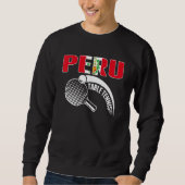 Peru Table Tennis   Support Peruvian Ping Pong Tea Trui (Voorkant)