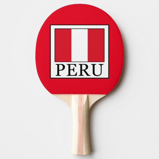 Peru Tafeltennisbatje (Voorkant)