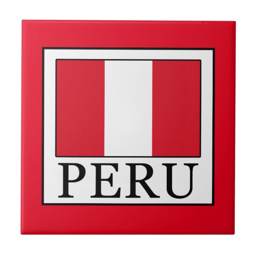 Peru Tegeltje (Voorkant)