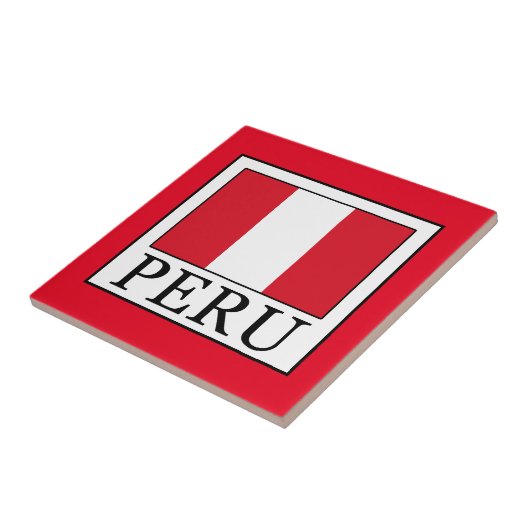 Peru Tegeltje (Zijkant)