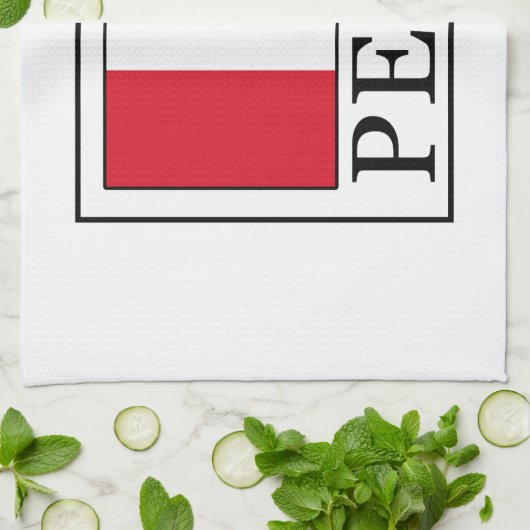 Peru Theedoek (Gevouwen)