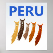 Peru Travel Poster (Voorkant)