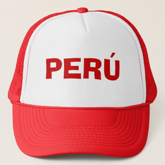 Peru Trucker Pet (Voorkant)