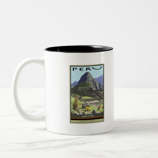 Peru Tweekleurige Koffiemok (Links)