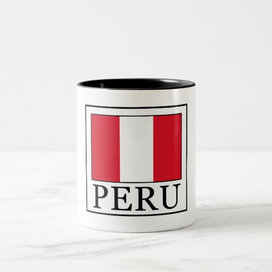 Peru Tweekleurige Koffiemok (Center)