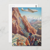  Peru van de Incas via Pan American Travel Briefkaart (Voorkant / Achterkant)