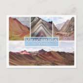 Peru - Vinicunca - de Rode vallei - Briefkaart (Voorkant)