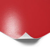 Peru Vlag Foto Afdruk (Hoek)