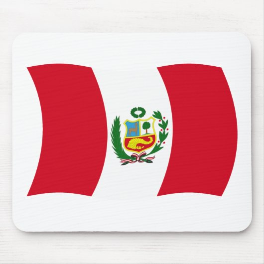 Peru Vlag Muismat (Voorkant)