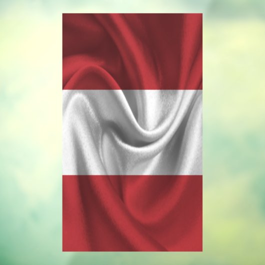 Peru Vlag Raamsticker (Vel 3)