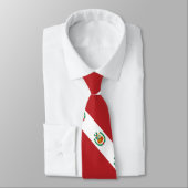 Peru Vlag Stropdas (Gebonden)