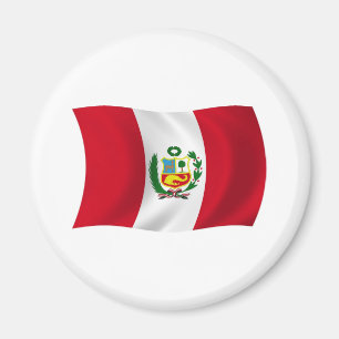 Peru Vlagmagneet Magneet