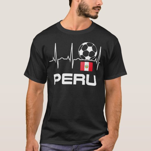 Peru Voetbalshirt 2018 T-shirt (Voorkant)