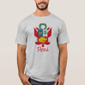 Peru-wapenschild T-shirt (Voorkant)
