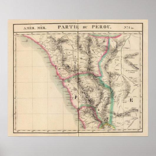 Peru, Zuid-Amerika 14 Poster (Voorkant)