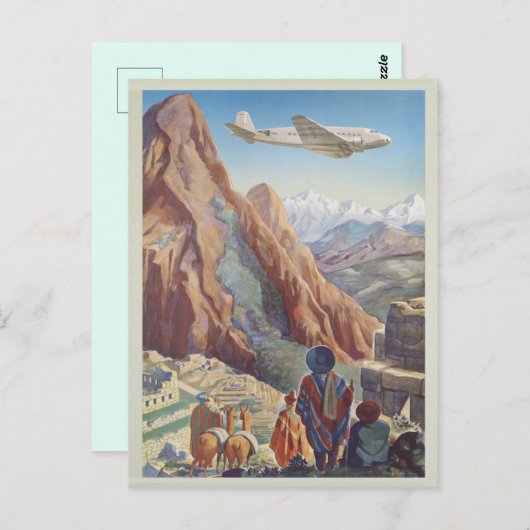  Peru/Zuid-Amerika Briefkaart (Voorkant / Achterkant)