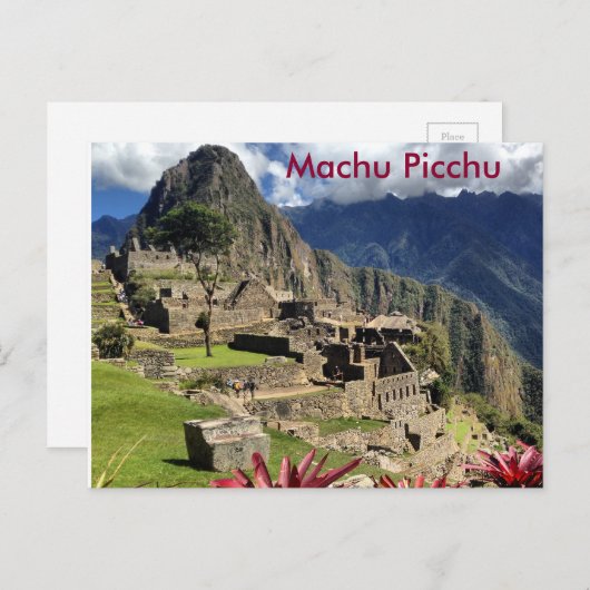 Peruaans Briefkaart (Voorkant / Achterkant)