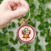 Peruaans Erfgoed Embleem Sleutelhanger (Hand)