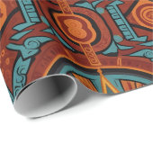 Peruaanse Andes Spirit: Chakana Essence Cadeaupapier (Rol Hoek)