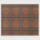 Peruaanse Andes Spirit: Chakana Essence Cadeaupapier (Vlak)