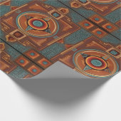 Peruaanse Andes Spirit: Chakana Essence Cadeaupapier (Hoek)