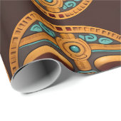 Peruaanse Andes Spirit: Chakana Essence Cadeaupapier (Rol Hoek)