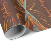 Peruaanse Andes Spirit: Chakana Essence Cadeaupapier (Rol Hoek)