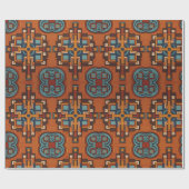 Peruaanse Andes Spirit: Chakana Essence Cadeaupapier (Vlak)