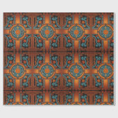 Peruaanse Andes Spirit: Chakana Essence Cadeaupapier (Vlak)