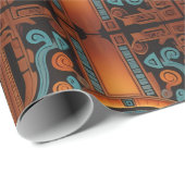 Peruaanse Andes Spirit: Chakana Essence Cadeaupapier (Rol Hoek)