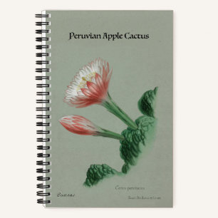 Peruaanse appel Cactus Notitieboek -  Botanisch
