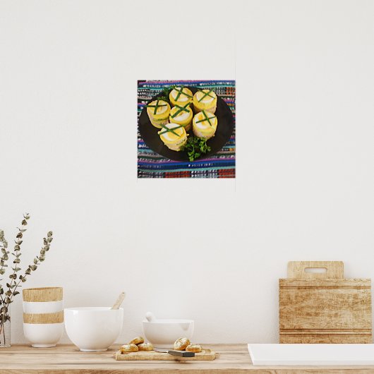 Peruaanse Causa Made thuis Poster (Keuken)