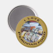 Peruaanse causa magneet (Voorkant / Achterkant)