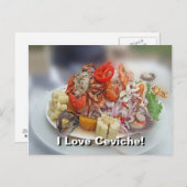 Peruaanse Ceviche! Briefkaart (Voorkant / Achterkant)