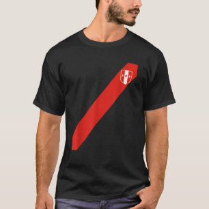 Peruaanse Escudo wapenschild Mannen Vrouwen Voetba T-shirt