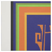 Peruaanse Inca-kat ontwerp stof (Swatch)