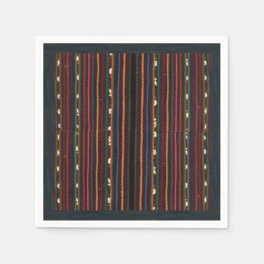 Peruaanse Inca Weaving Design Stripes Servetten (Voorkant)